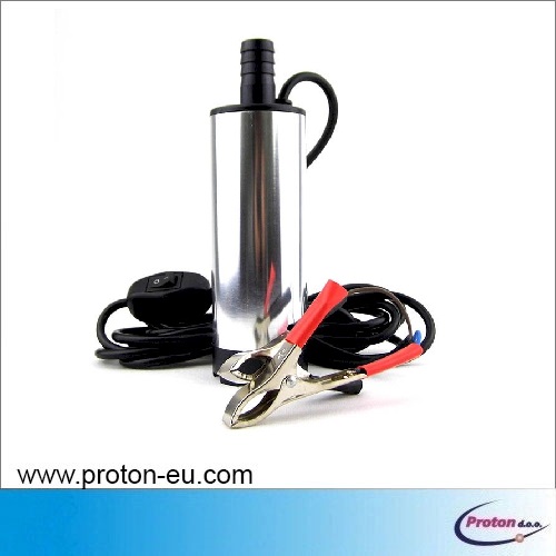 24 V električna cevna potopna črpalka za dizelsko gorivo 60 W - 24 V pumpa za nafto 3 - Proton d.o.o.