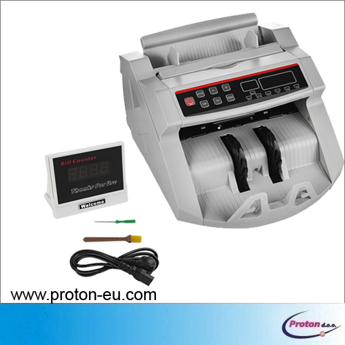 Aparat za štetje in preverjanje denarja 1000 bankovcev na minuto 1 - Proton d.o.o.