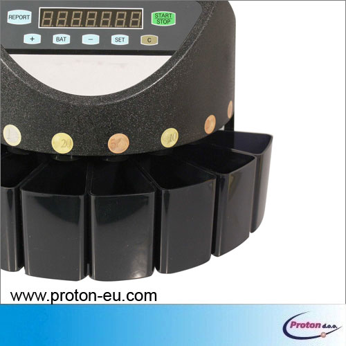 Aparat za štetje in sortiranje kovancev 2 - Proton d.o.o.