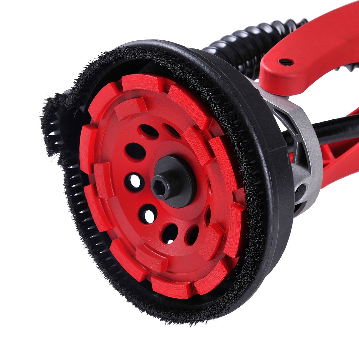 Brusilnik za beton - ŽIRAFA 1010 W 4 - Proton d.o.o. - žirafa - zložljiva - teleskopska - teleskop - stenski brusilnik - flex - fleks - stroj za brušenje betonskih sten stropov - brusilka z dolgim vratom - brusilnik - dolg vrat - stena - zid - strop