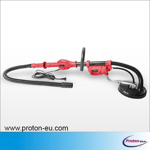 Zložljiv brusilnik za stene 750 W - ŽIRAFA 3 - Proton d.o.o. - zirafa - zložljiva - teleskopska - teleskop - stenski brusilnik -flex- fleks - stroj za brušenje sten stropov - brusilka z dolgim vratom - brusilnik - dolg vrat - stena - zid - strop mavcne plošce - gips - mavcna plošca