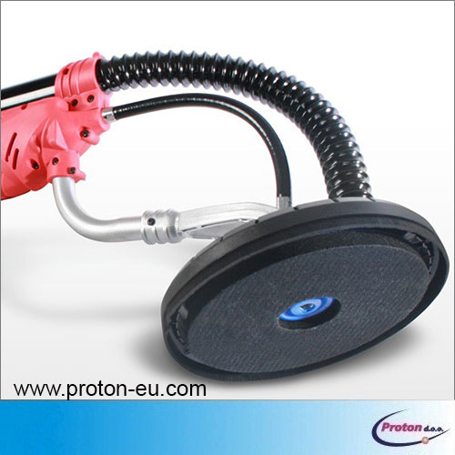 Zložljiv brusilnik za stene 750 W - ŽIRAFA 5 - Proton d.o.o. - zirafa - zložljiva - teleskopska - teleskop - stenski brusilnik -flex- fleks - stroj za brušenje sten stropov - brusilka z dolgim vratom - brusilnik - dolg vrat - stena - zid - strop mavcne plošce - gips - mavcna plošca