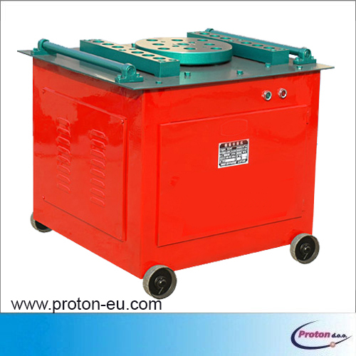 Krivilni stroj za krivljenje železa 6 - 40 mm - stroj za krivljenje jeklene armature 1 - Proton d.o.o.