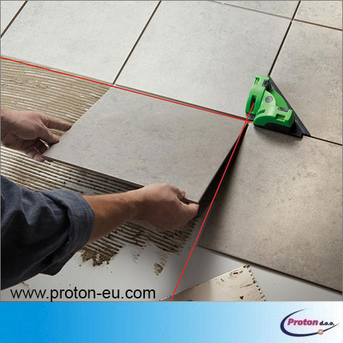 Laser za pecarje 3 - Proton d.o.o. - laser za polaganje plošcic - laserski kotomer - laserski kotnik - pecarski laser - laser za keramicne obloge - keramicarski laser - laserska libela - laserska vaservaga - laserska wasserwaaga - laserski geotrikotnik