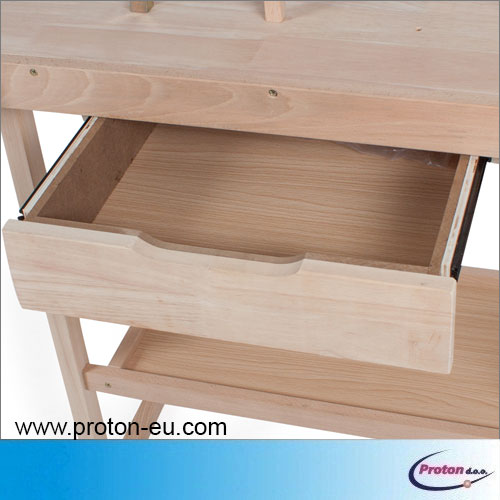 Mizarska delovna miza 1170 x 475 x 830 mm 4 - Proton d.o.o. - ponk - pank - delovni pult - hoblpank - hoblponk - hobl ponk - mizarski pank - tišlarska miza - skobelnik - virštat - virštak - berštat - stolarska klupa