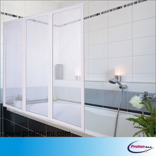 Paravan za kopalniško kad s tridelnim krilnim zaslonom 6 - Proton d.o.o.