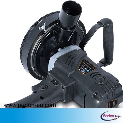 Rocna freza za beton 1500 W 2 Proton d.o.o. - brusilnik za beton - betonski brusilnik - flex - fleks - stroj za brušenje sten stropov - brusilka - brusilnik - beton - asfalt - estrih - plata - cement - popravljanje - podiranje - frezanje - stena - zid - strop - gips - mavcna plošca