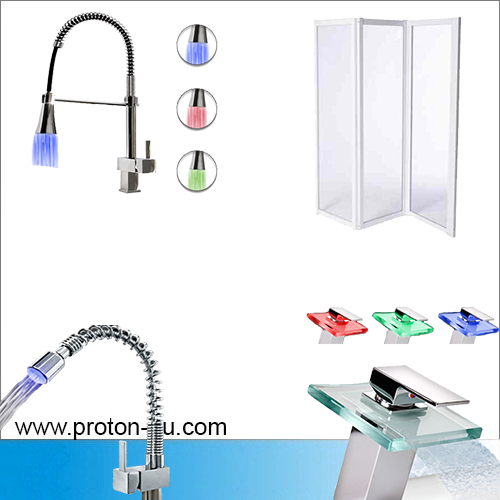 Kopalniška LED pipa s kvadratnim slap iztokom 1 - Proton d.o.o.