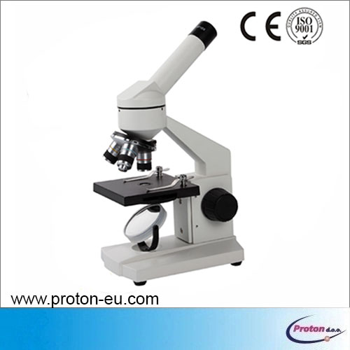 Učni monokolarni biološki mikroskop z vrtljivim tubusom - Proton d.o.o.